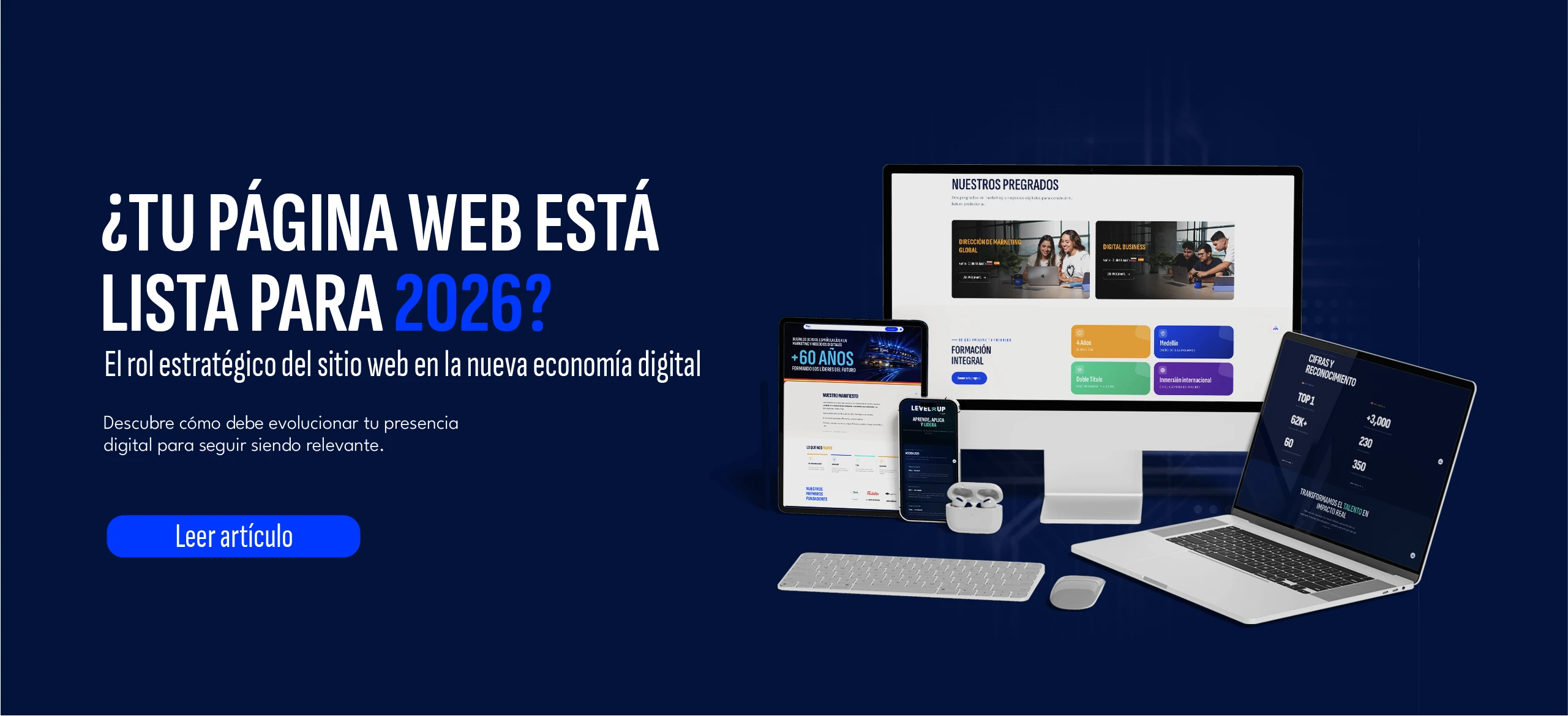 ¿Tu página web está lista para 2026? - Blog ESIC