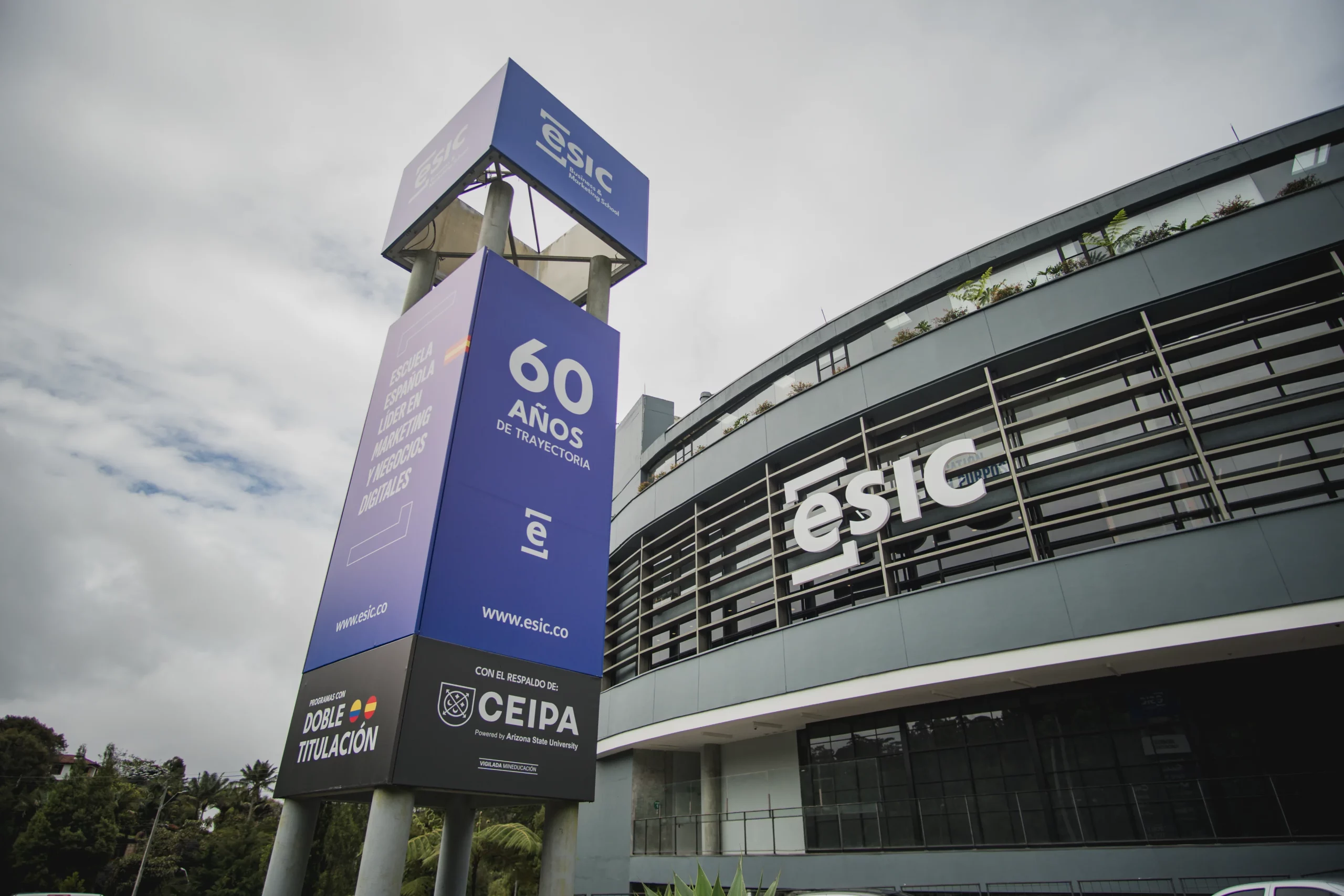 Campus ESIC Medellín — 60 años de trayectoria